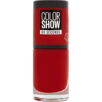  VERNIS A ONGLE COLORSHOW 43 RED APPLE