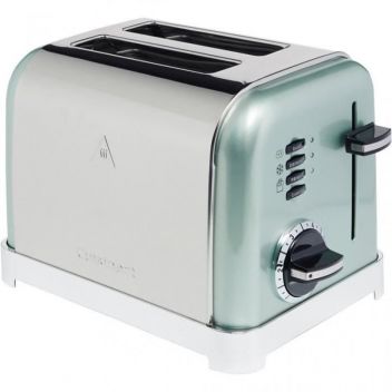  TOASTER 2 TRANCHES VERT PASTEL