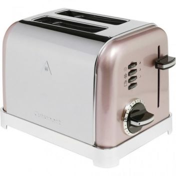  TOASTER 2 TRANCHES ROSE PASTEL